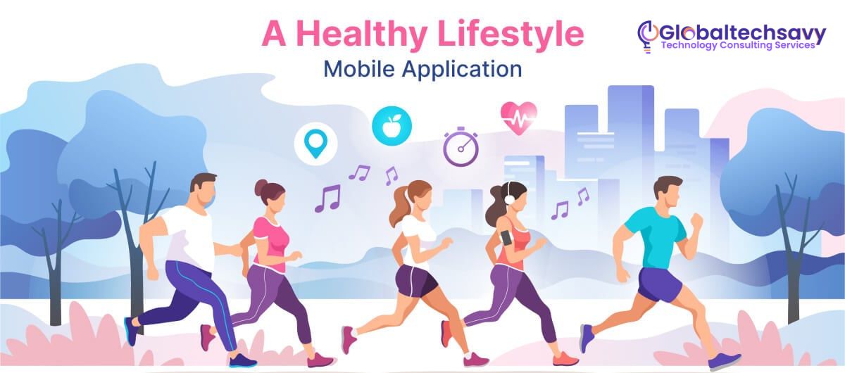 a healthy lifestyle mobile application
