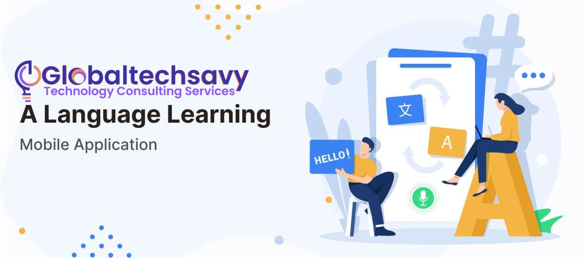 a language learning mobile application