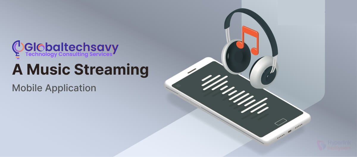 a music streaming mobile application