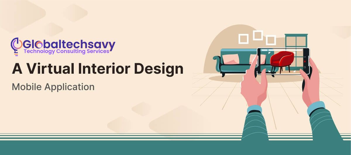 a virtual interior design mobile application